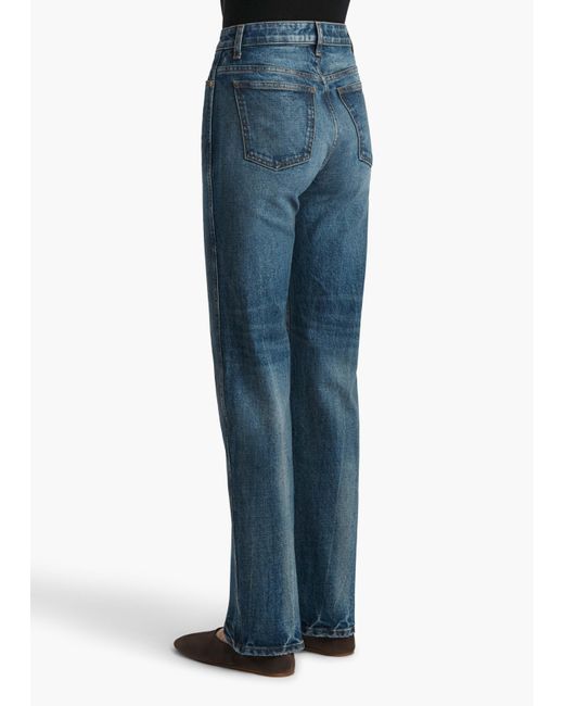 Khaite Blue Danielle Stretch Jean
