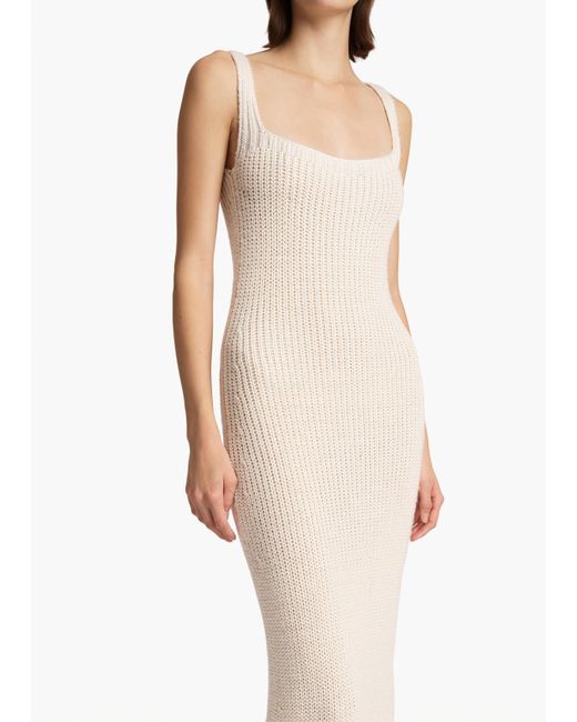 Khaite White Lex Dress