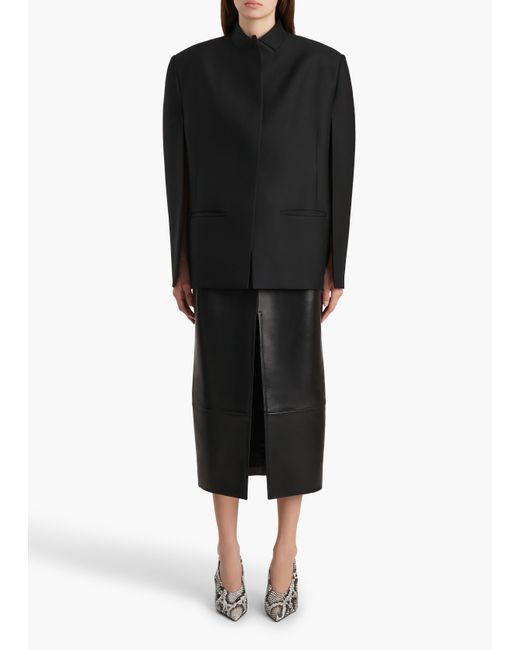 Khaite Black Dolso Jacket