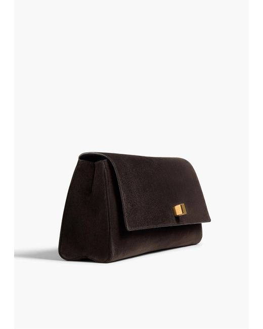 Khaite White Audrey Clutch