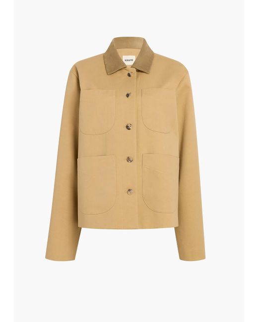 Khaite Natural Wyatt Jacket