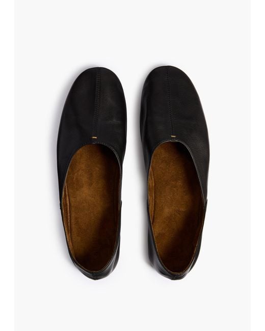 Khaite White Jane Flat