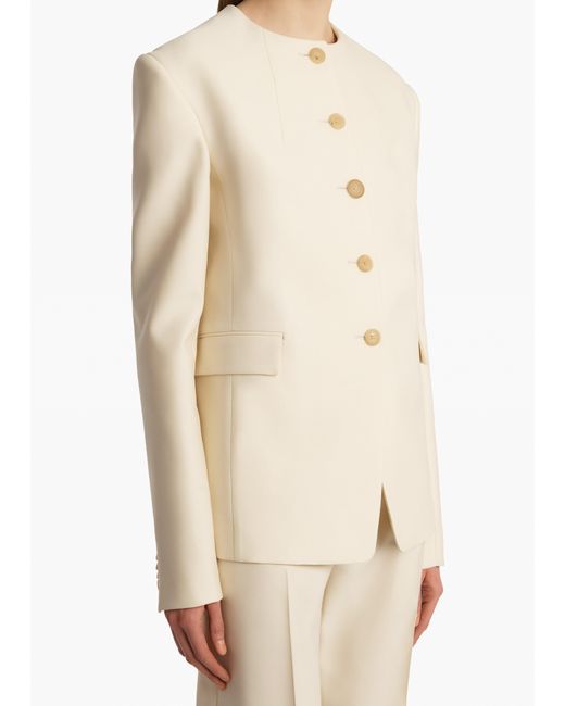 Khaite Natural Jameson Jacket