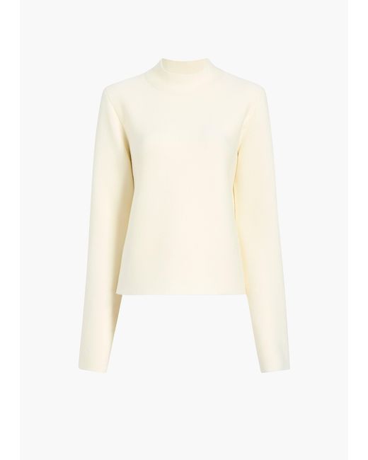 Khaite White Calliope Top