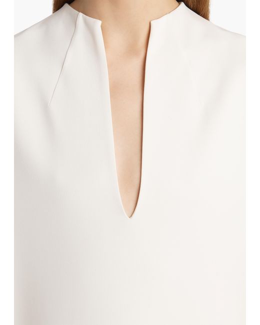 Khaite White Blanche Dress