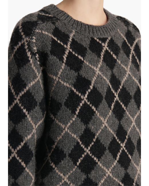 Khaite Black Pratt Sweater