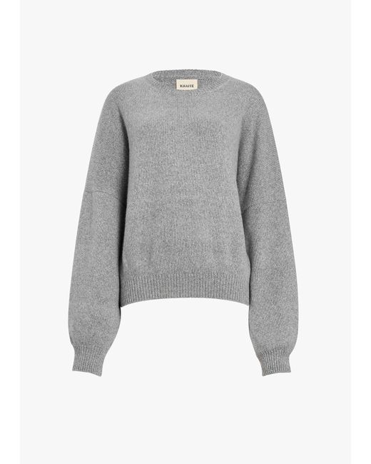Khaite Gray Margaux Sweater