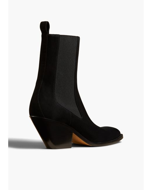 Khaite Black Austin Ankle Boot