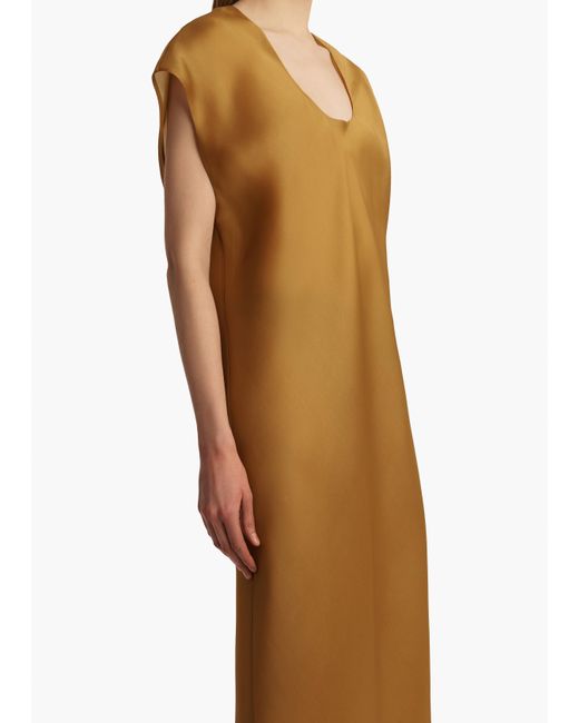 Khaite Metallic Darby Dress