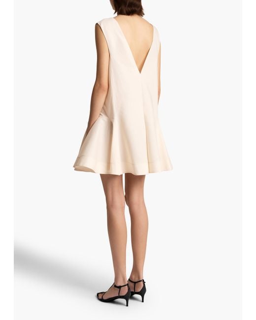 Khaite White Mel Dress