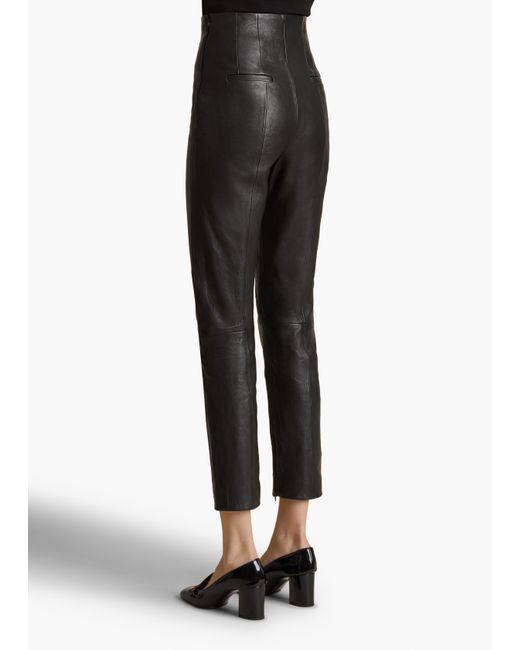 Khaite Black Lenn Pant