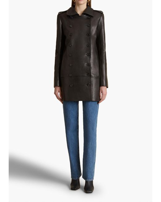 Khaite Black Marllo Jacket