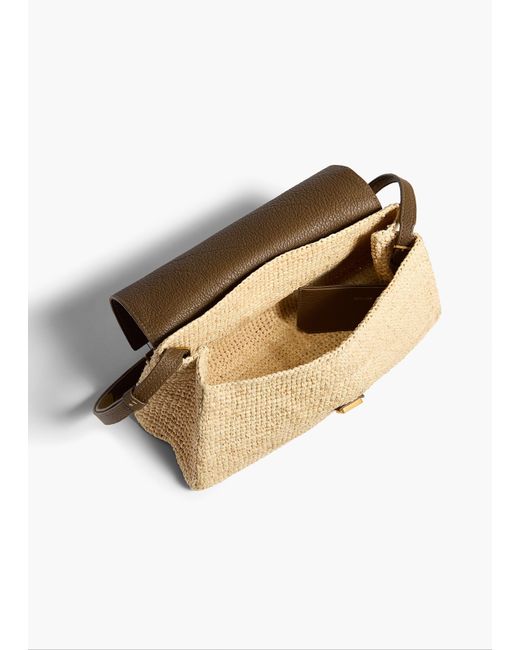 Khaite Brown Audrey Crossbody Bag