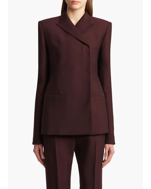 Khaite Purple Silvannah Jacket