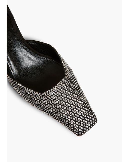 Khaite White Roosevelt Slingback Pump