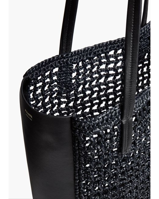 Khaite Black Zoe Tote