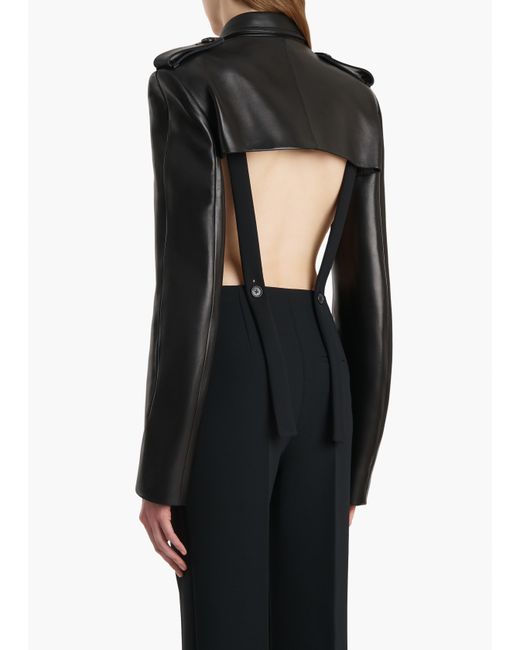 Khaite Black Sadran Jacket