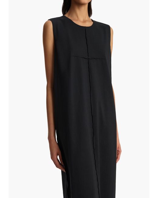Khaite Black Hal Dress
