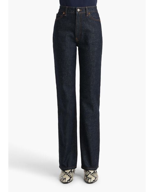 Khaite Blue Danielle Stretch Jean