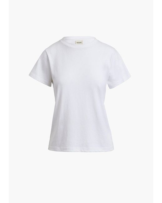 Khaite White Emmylou T-Shirt