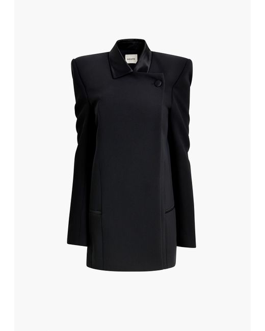 Khaite Black Armair Jacket