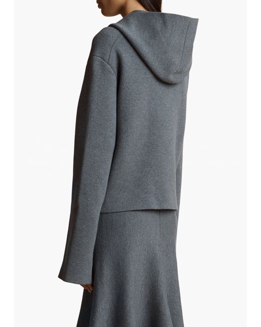 Khaite Gray Aman Sweater