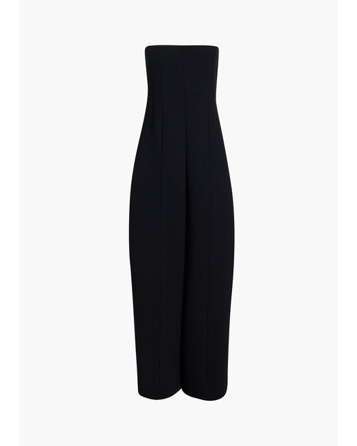 Khaite Black Lennex Jumpsuit