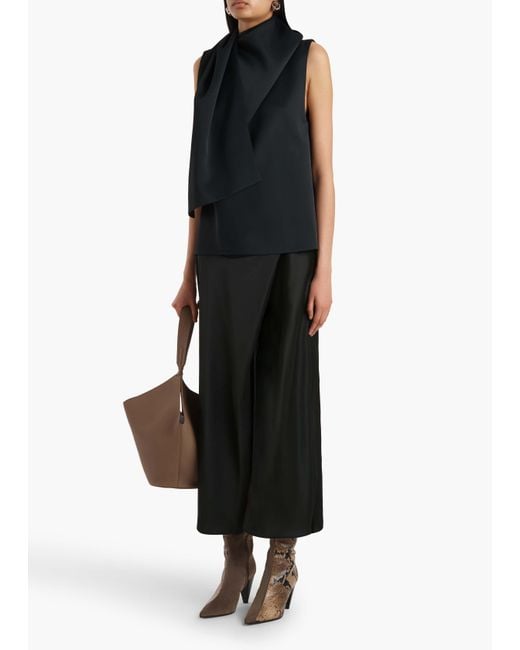Khaite Black Loe Top