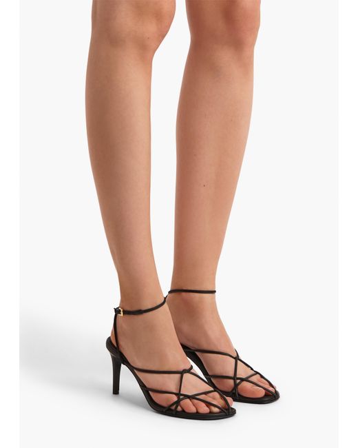 Khaite White Loulou Sandal