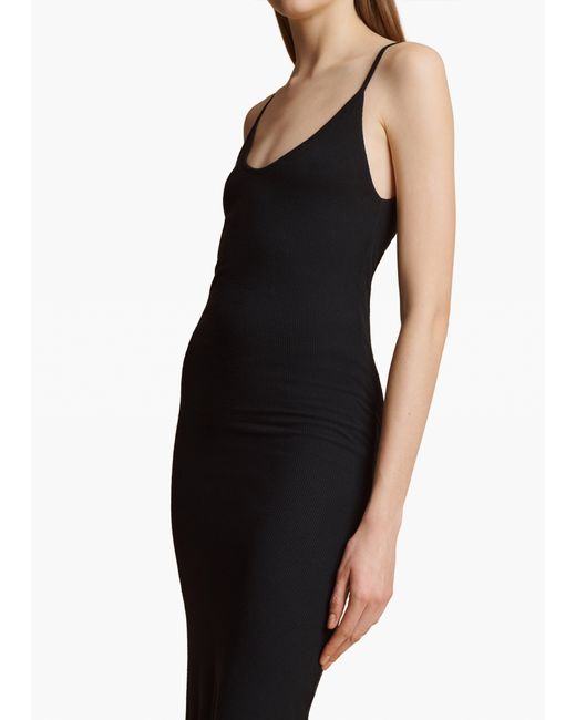 Khaite Black Leesal Dress