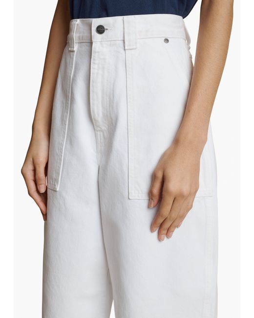 Khaite White Hewitt Jean
