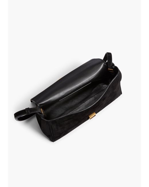 Khaite Black Audrey Crossbody Bag