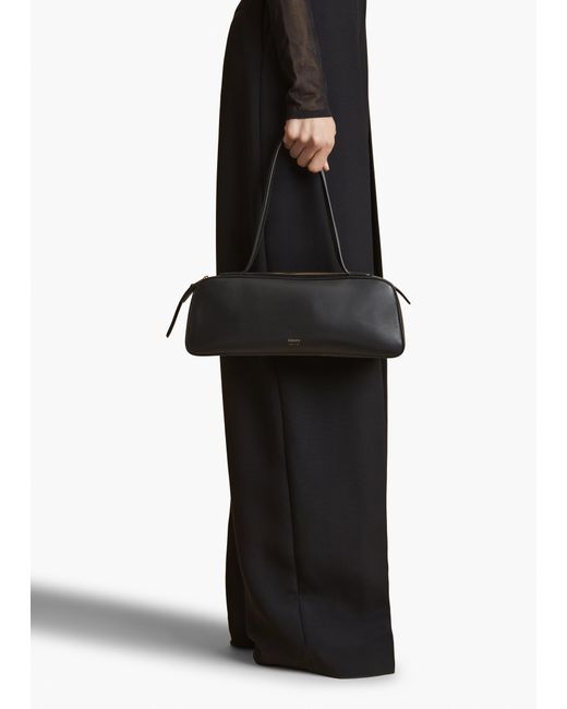 Khaite Black Simona Shoulder Bag