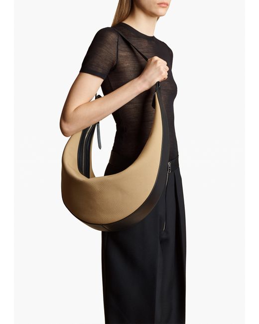 Khaite White Augustina Hobo