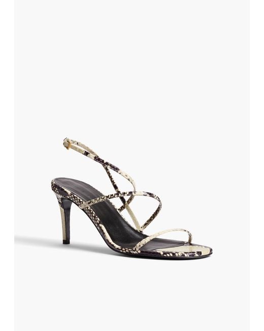 Khaite White Loop Sandal