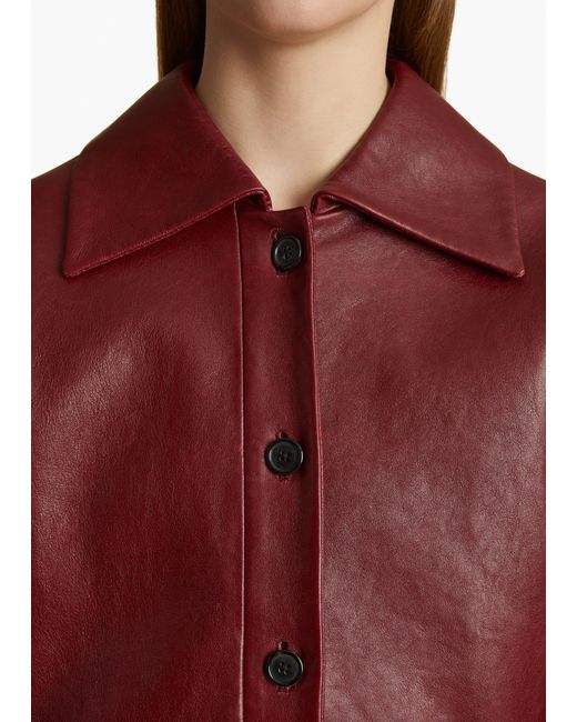 Khaite Red Sue Jacket