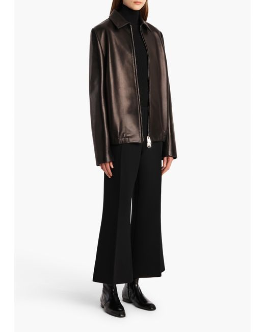Khaite Black Walter Pant