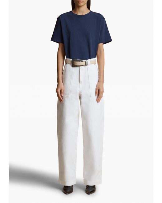 Khaite White Hewitt Jean