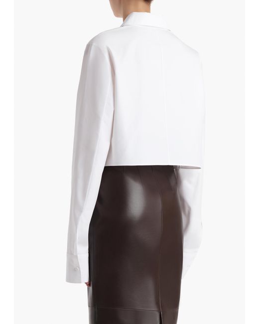 Khaite White Jasen Top
