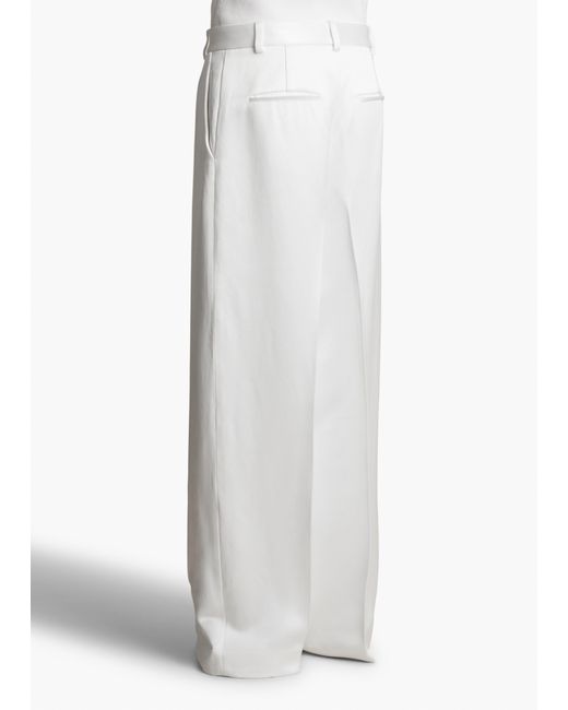 Khaite White Marinta Pant