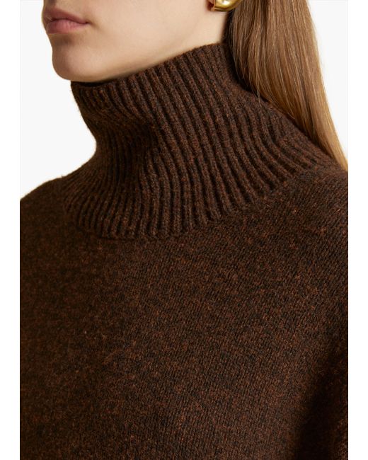 Khaite Brown Morris Sweater