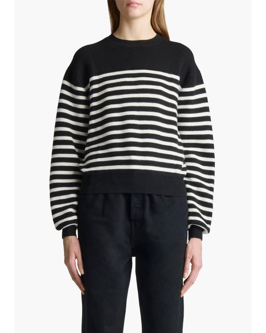 Khaite Black Viola Sweater
