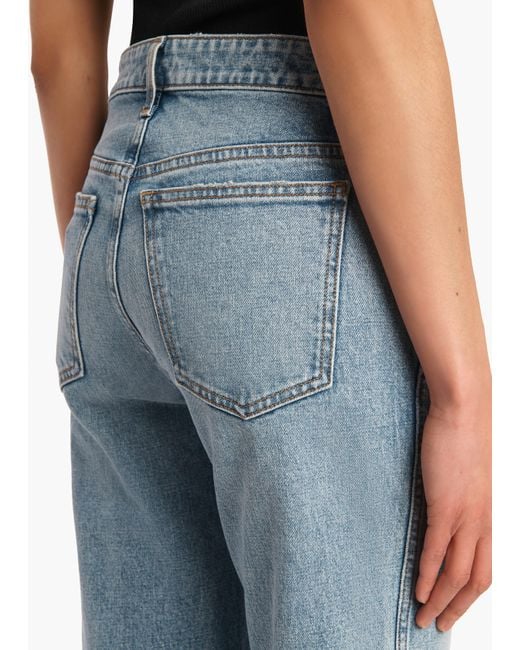 Khaite Blue Abigail Stretch Jean