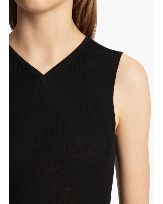 Khaite Black Renato Top