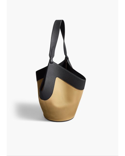 Khaite Natural Small Lotus Tote