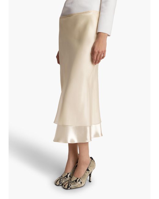 Khaite Natural Monina Skirt