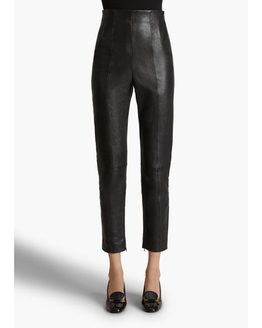 Khaite Black Lenn Pant