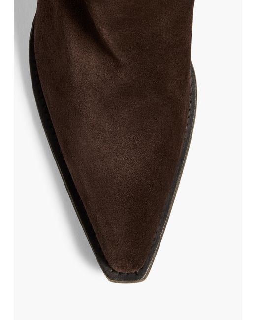 Khaite Brown Clive Boot