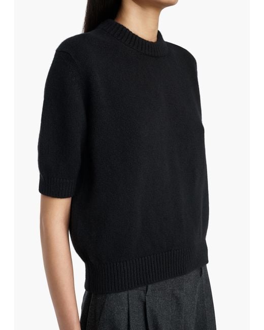 Khaite Black Davin Sweater