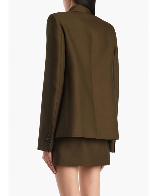 Khaite Brown Silvannah Jacket